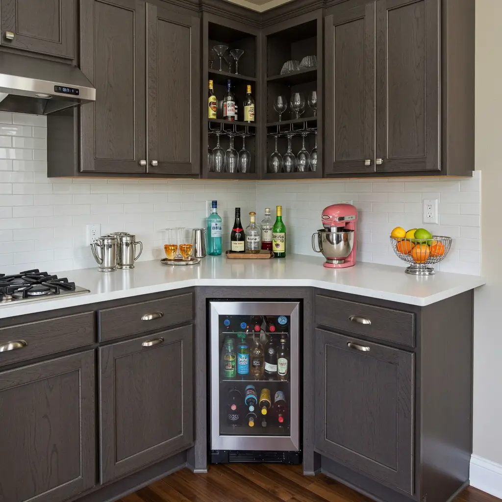 Create a Corner Bar Station