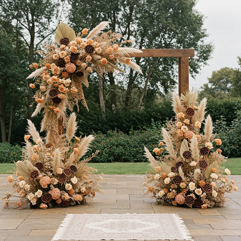 Dried Flowers and Neutral Tones