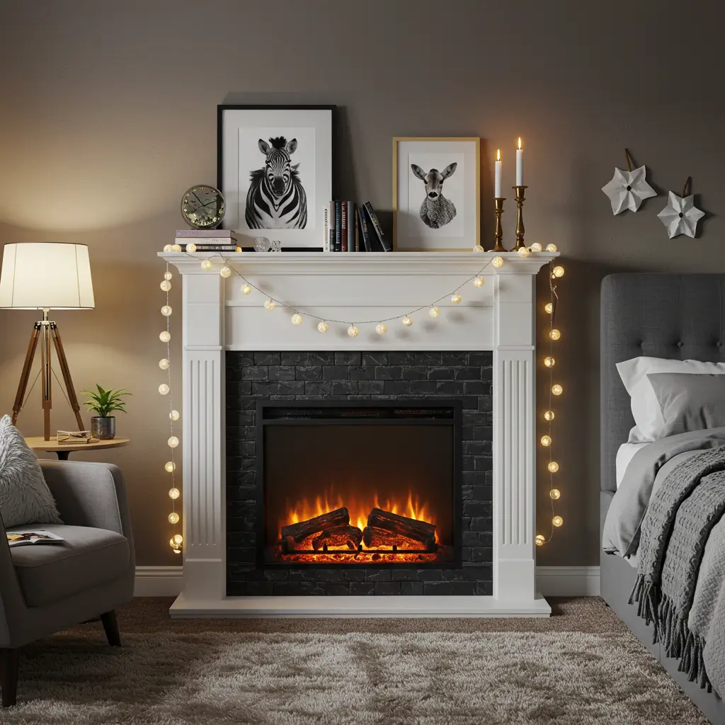 Faux Fireplace Ambiance