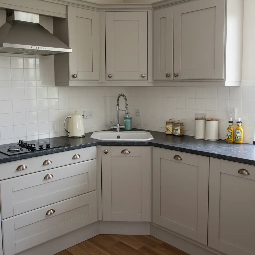Fit a Corner Sink