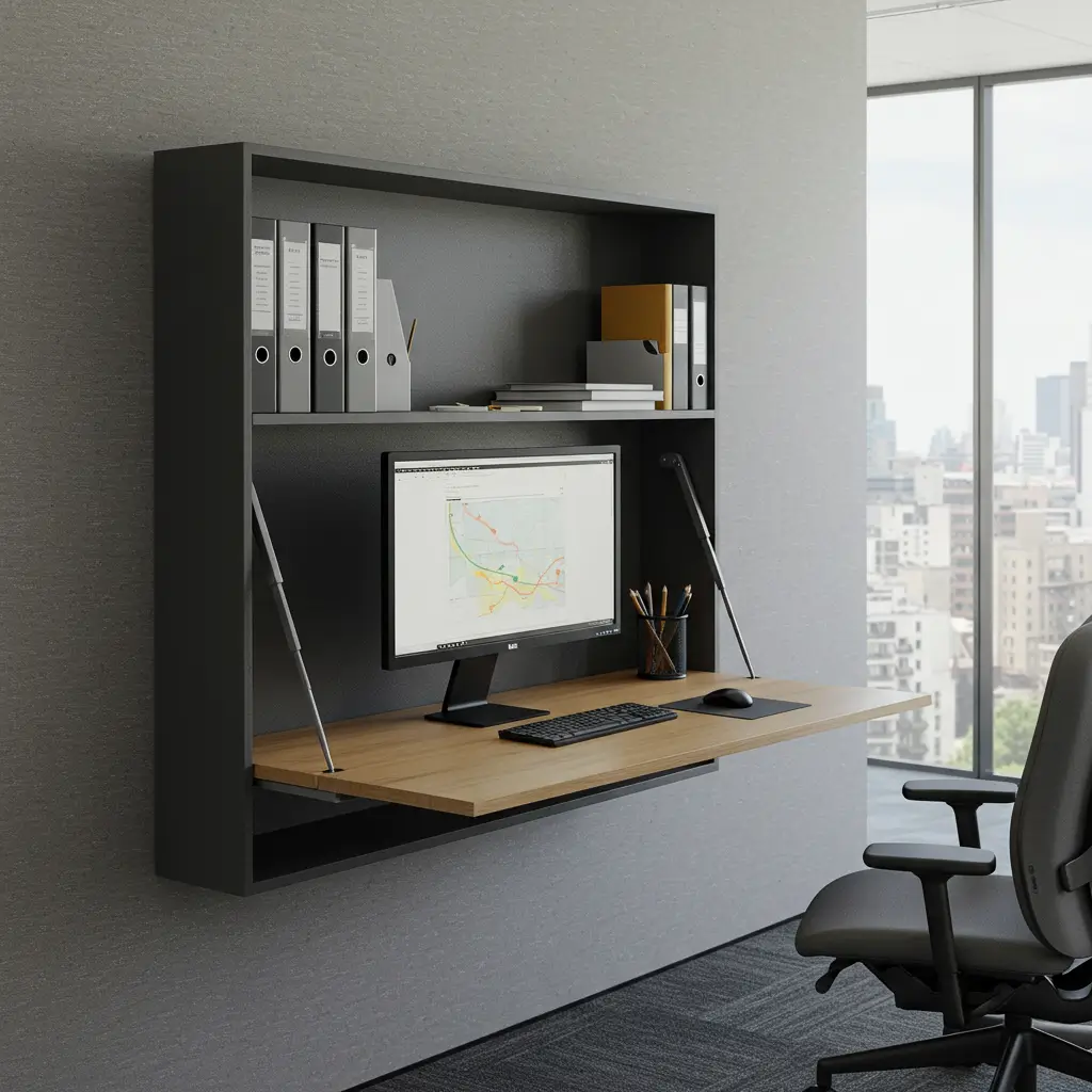 Foldable Wall Desks for Extra Space