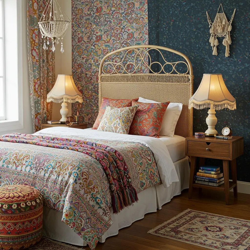 Fringe Accents on Lamps or Pillows