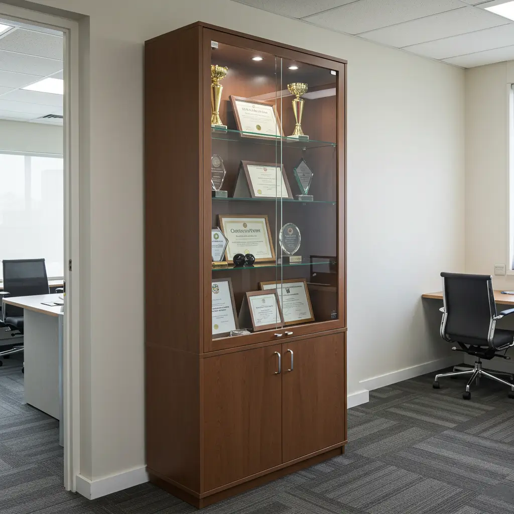 Glass Display Cabinet for Accolades