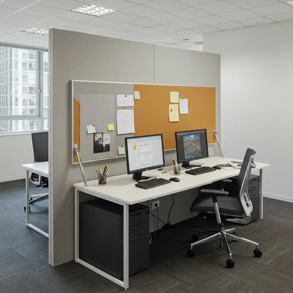 Glass Partitions Instead of Walls