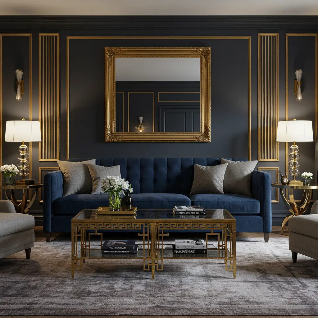 Gold & Brass Glam Without Going Full Gatsby
