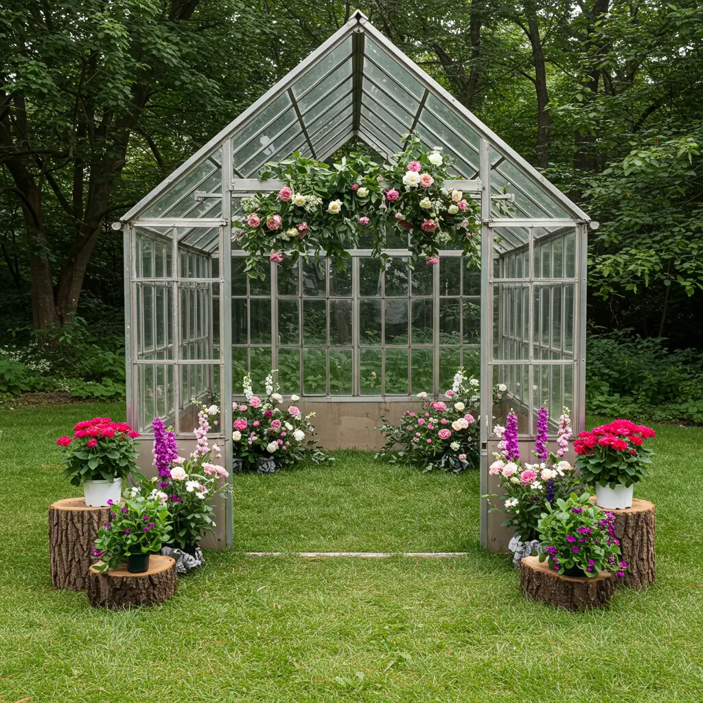 Greenhouse Style Frame