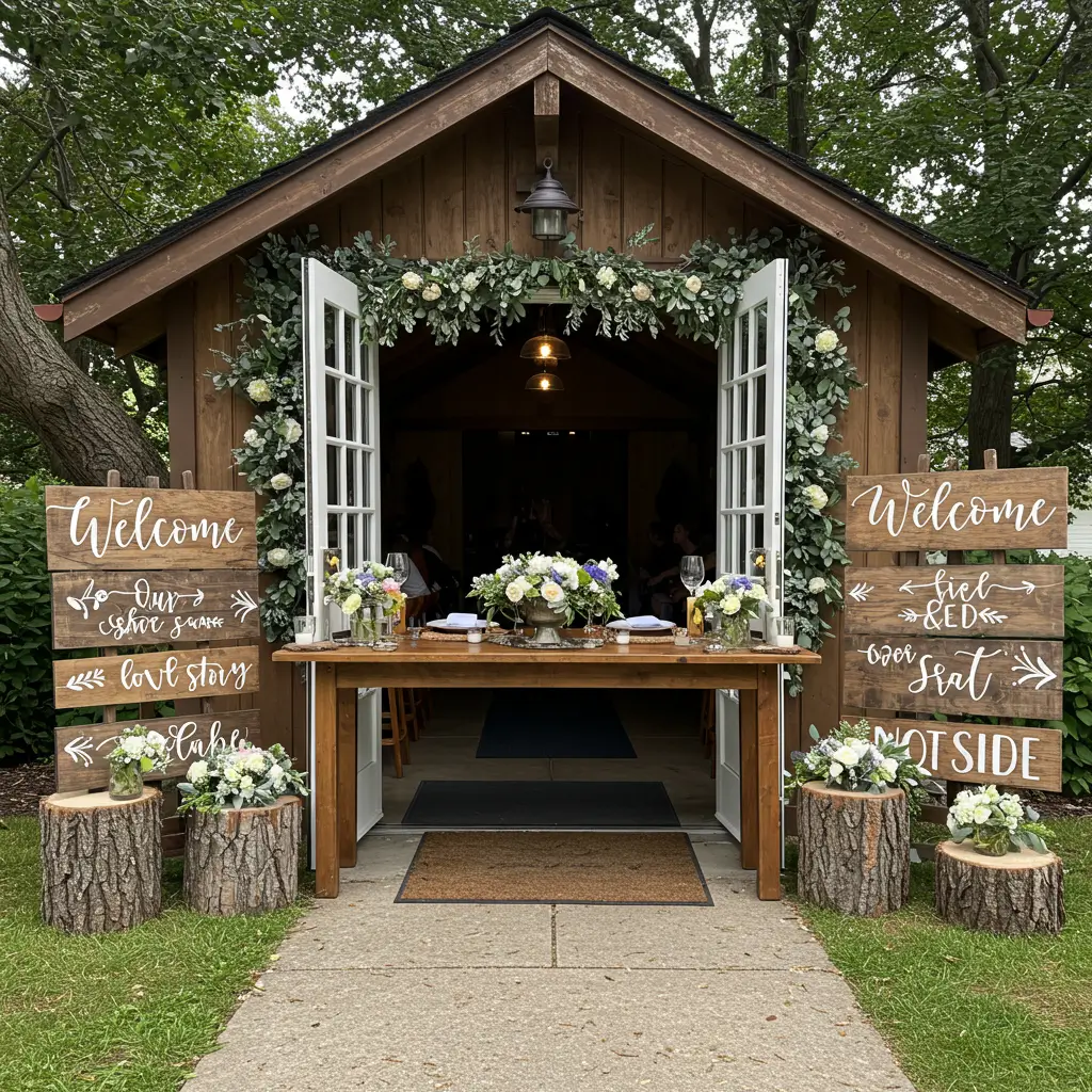 Hand-Carved Wooden Signs