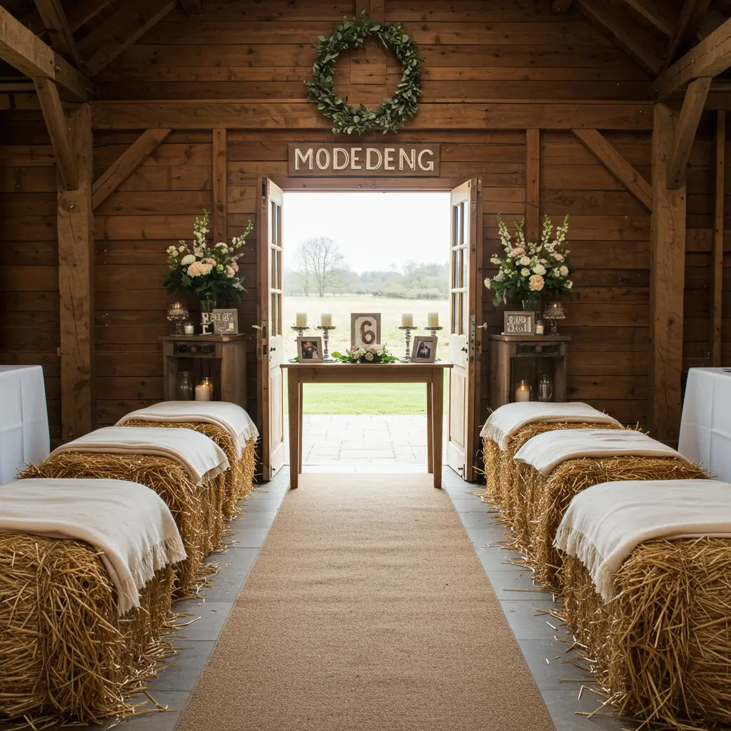 Hay Bale Seating
