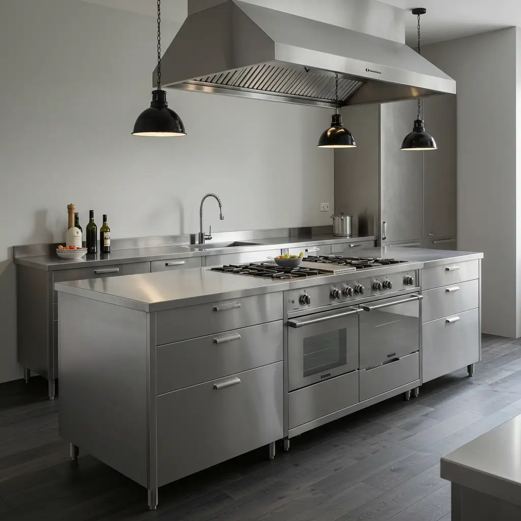 High-Gloss Laminate for Budget-Friendly Style