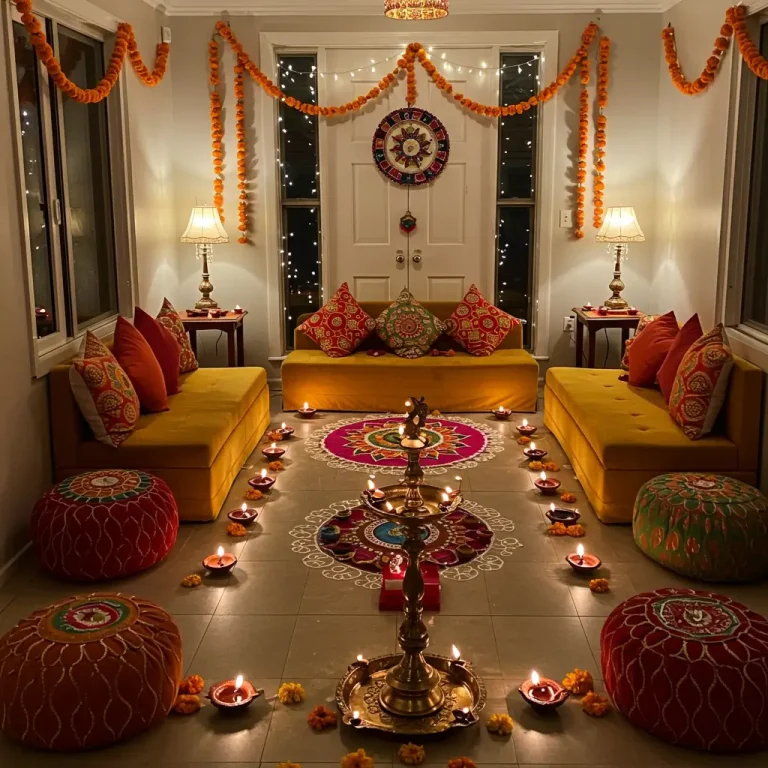 How To Decor Home For Diwali