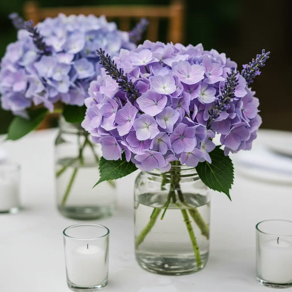 Hydrangea and Lavender Mix