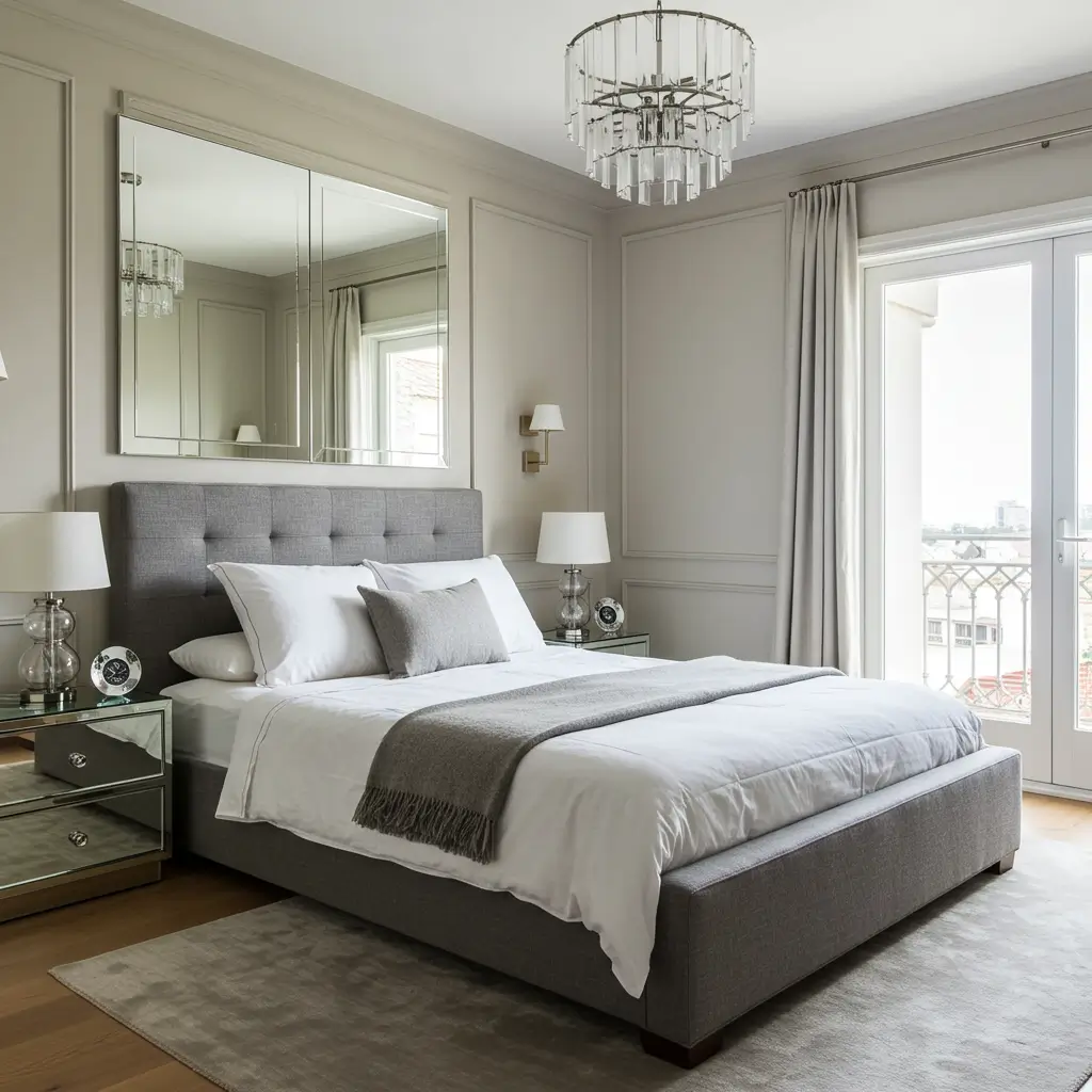 Incorporate Mirrored Closet Doors