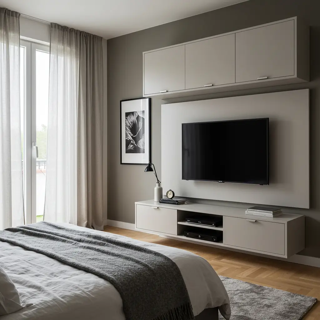 . Install Wall-to-Wall Shelving