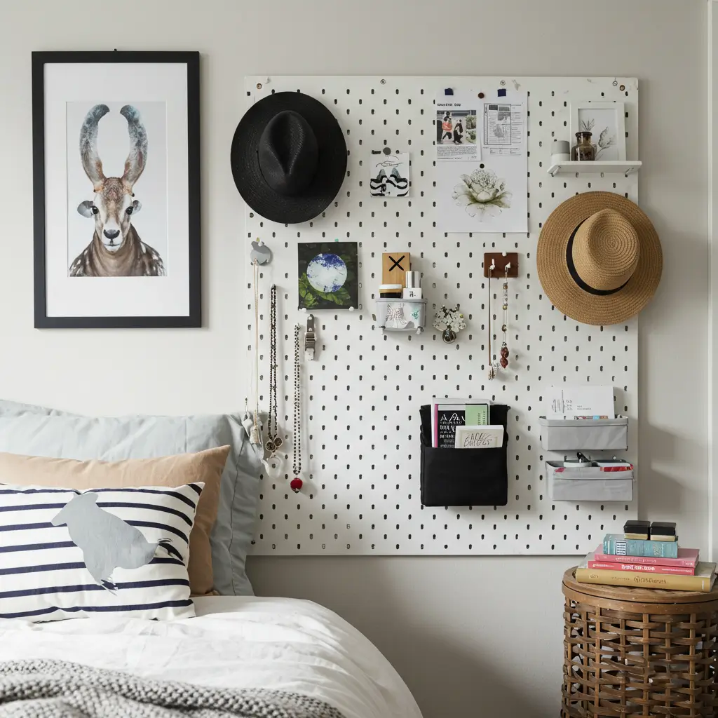 . Install a Pegboard for Accessories