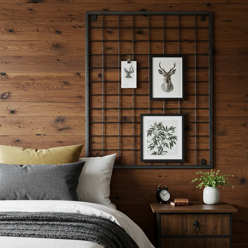 Iron Wall Grids for Hanging Decor