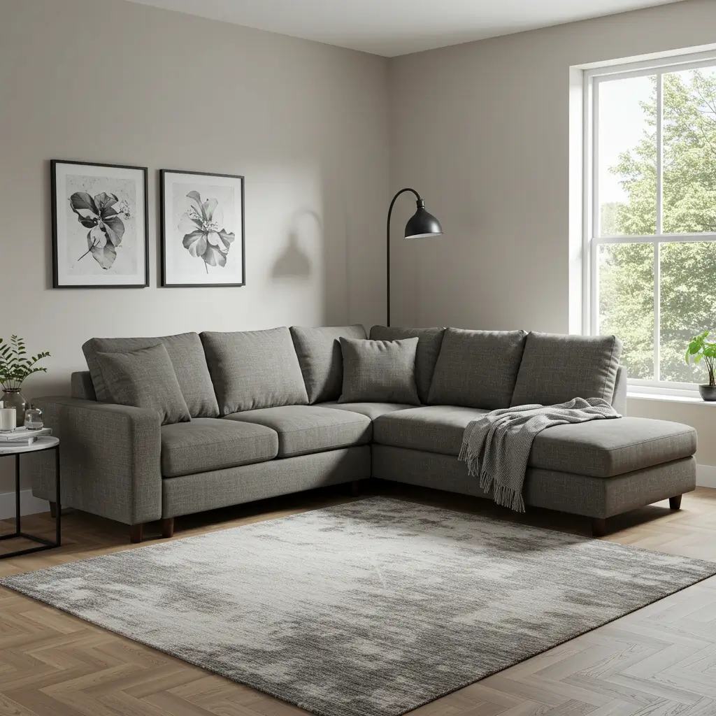 L-Shaped Sectional with Storage