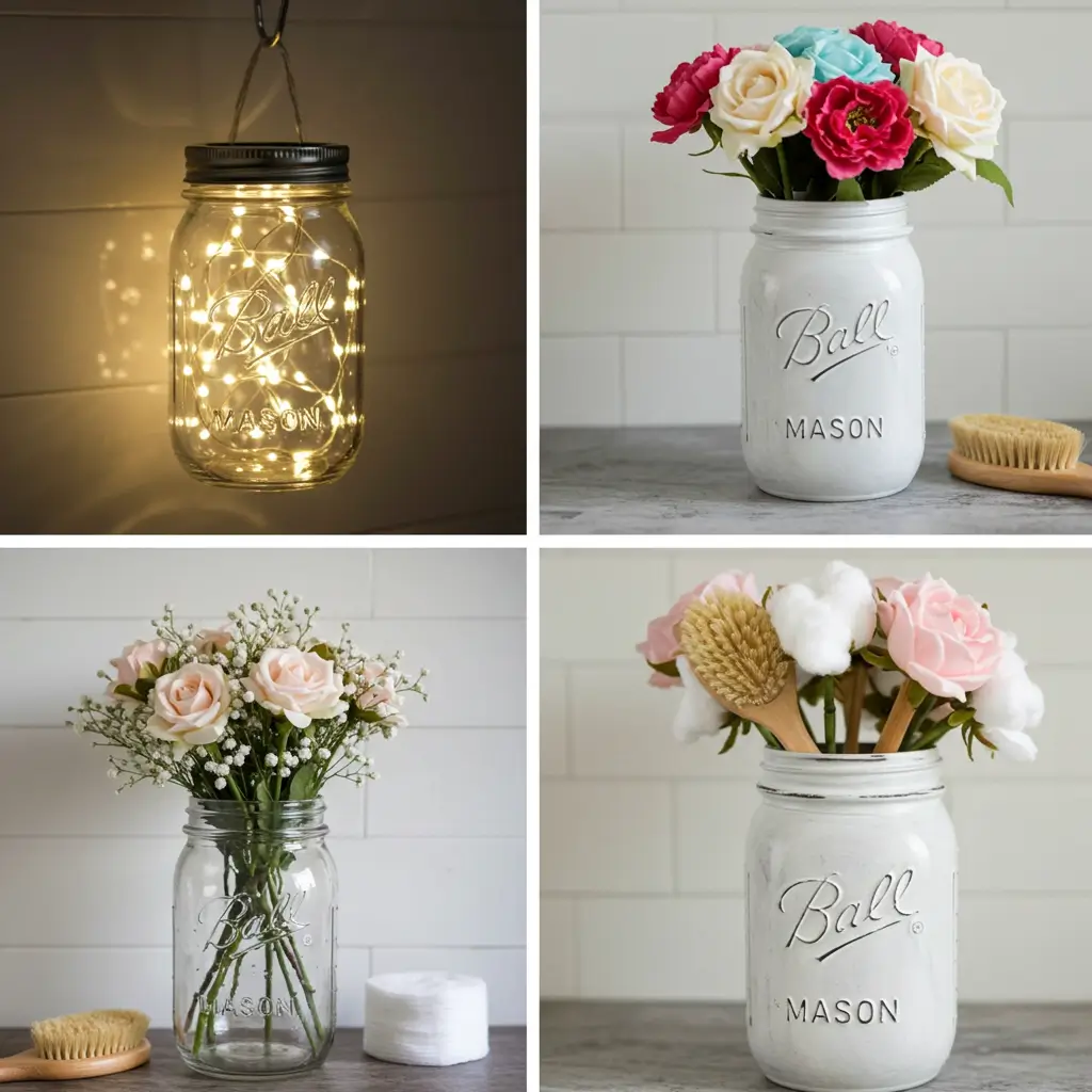 Mason Jars Rustic Decor’s Unsung Heroes