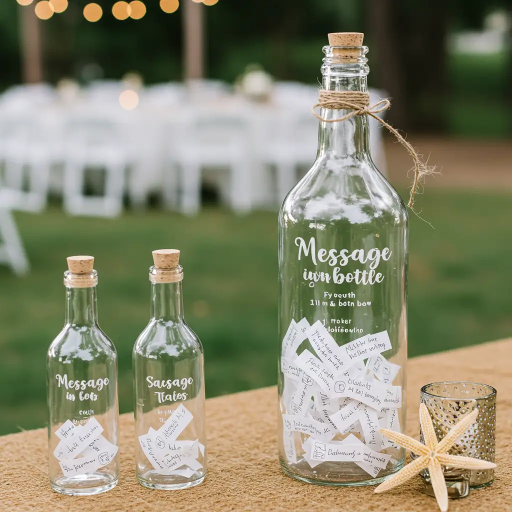 Message in a Bottle Guestbook