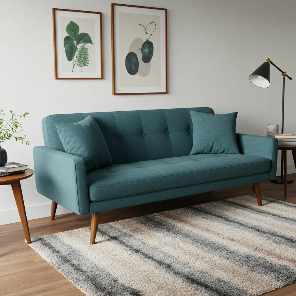Mid-Century Modern Sleeper Sofa