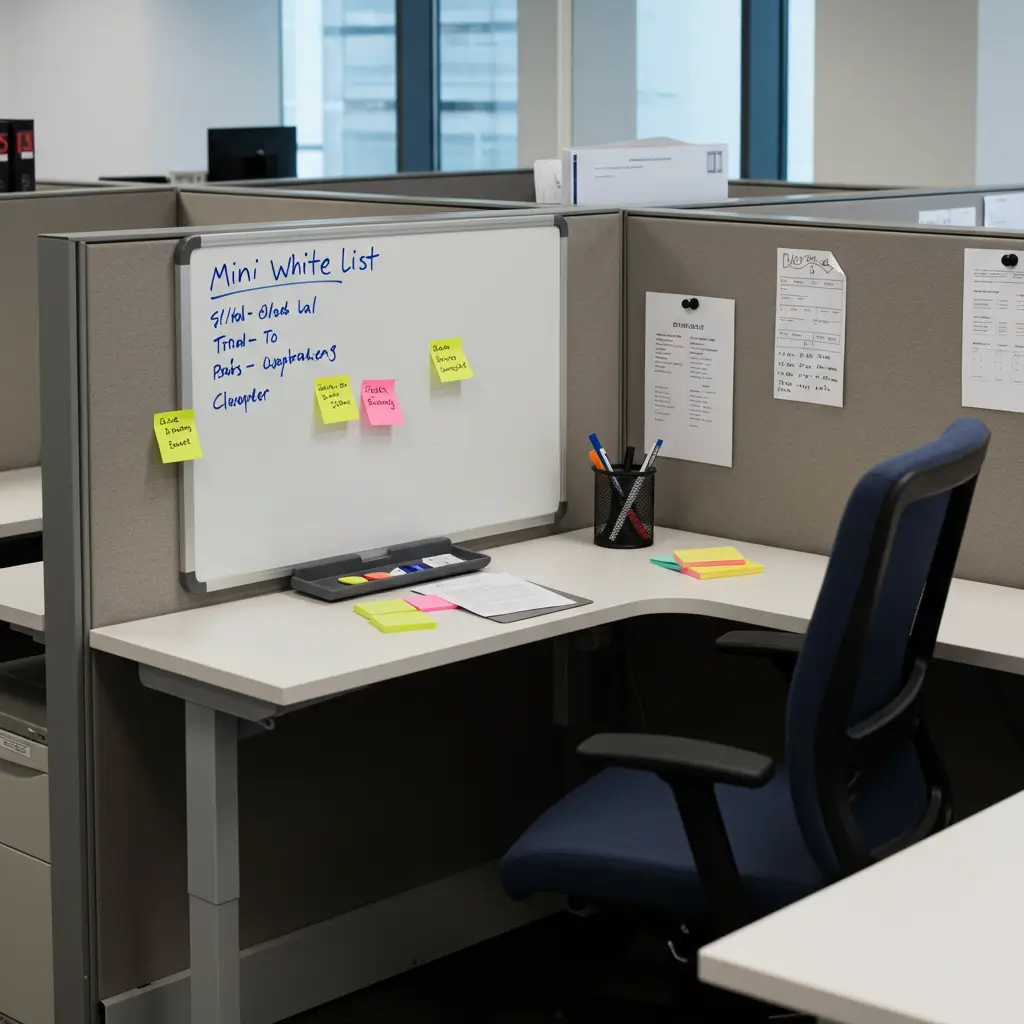 Mini Whiteboard for Quick Notes