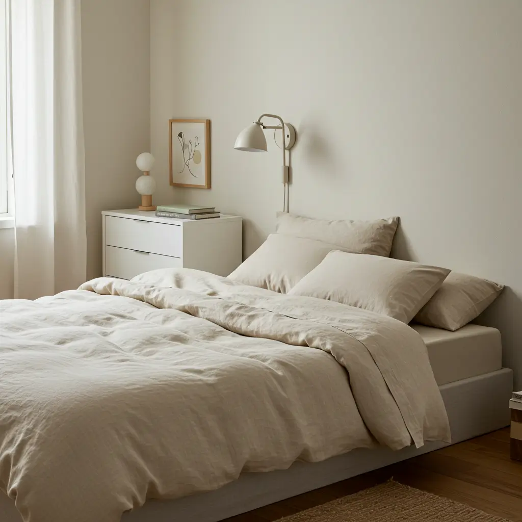Minimalist Bedding for Comfort