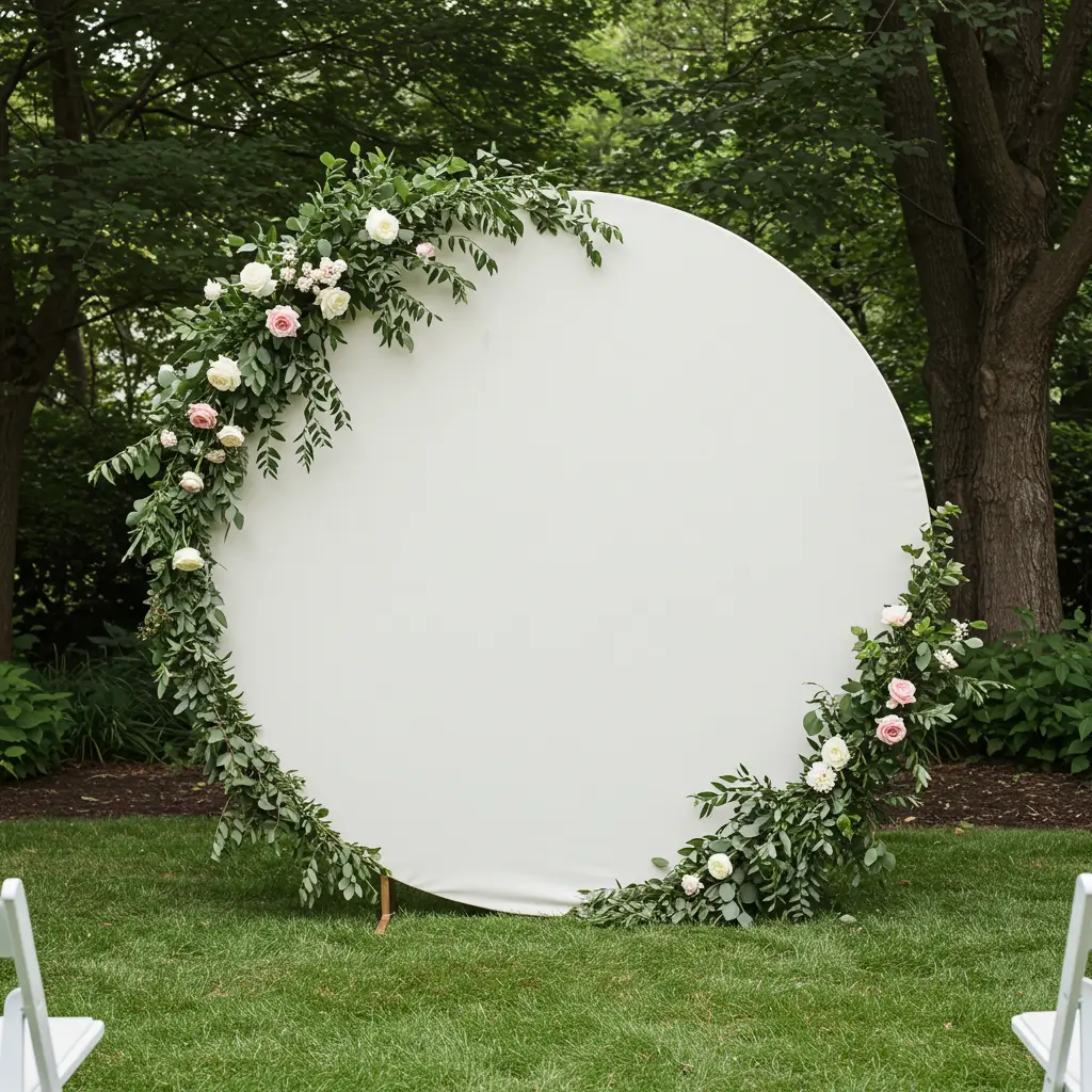 Minimalist Floral Hoop