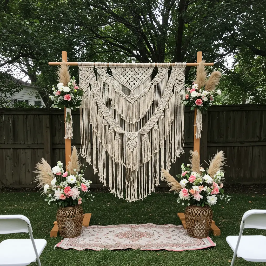 Minimalist Macramé Hanging