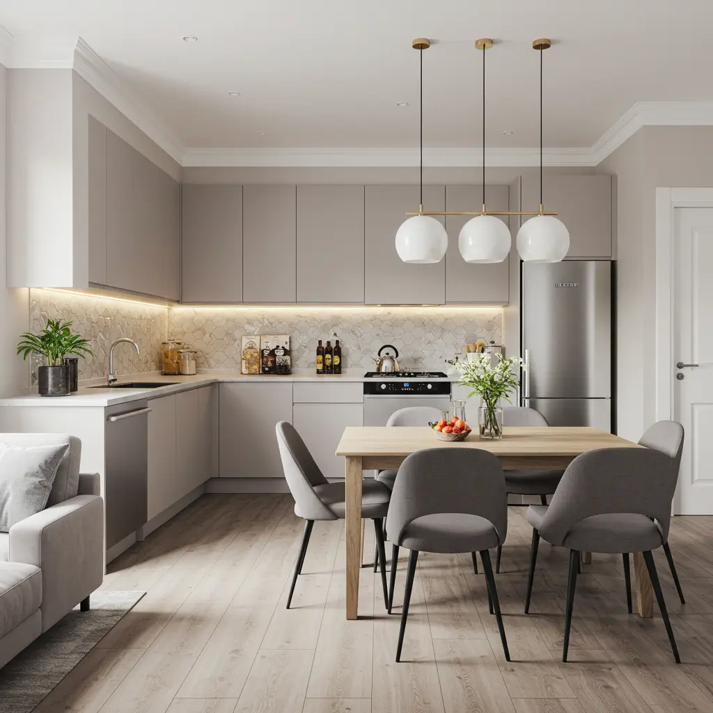 Open Concept with Dining
