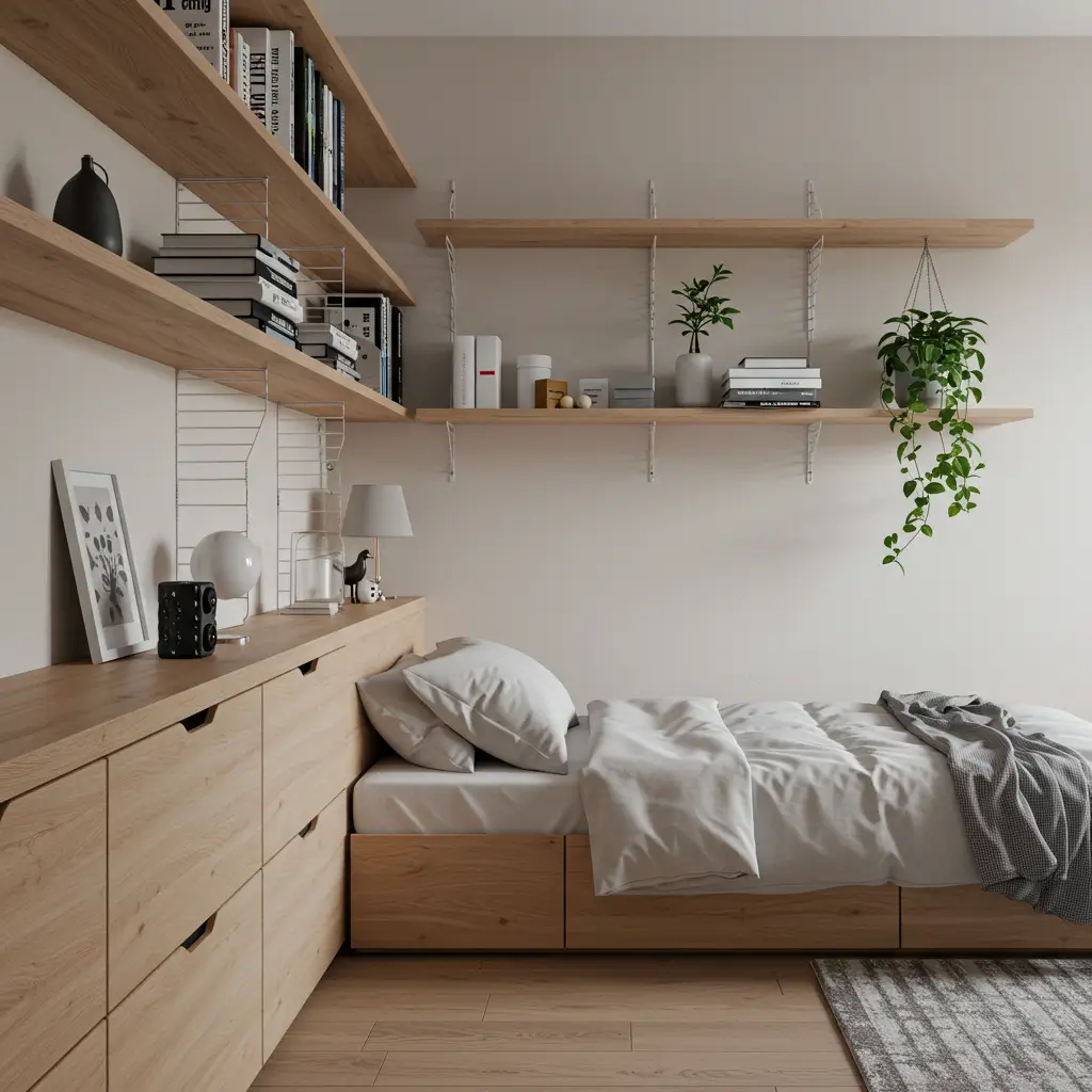 Open Shelving for Display