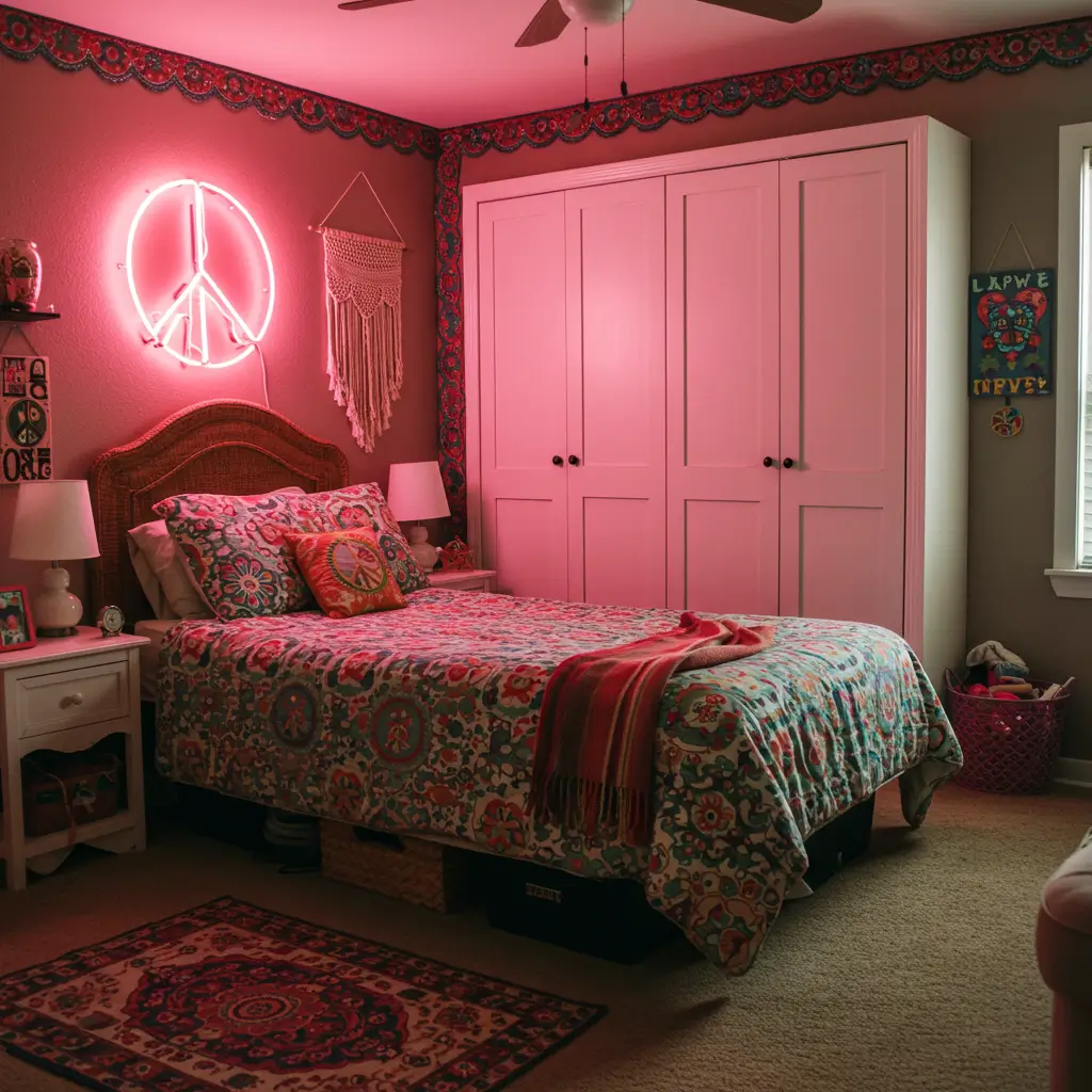 Peace Signs and Symbolic Decor