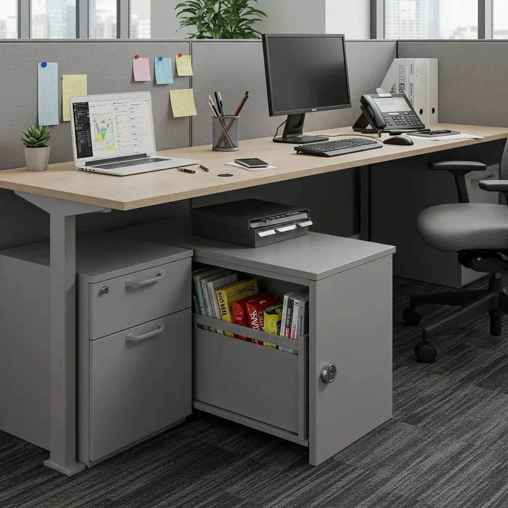 Personal Locker Under Desk