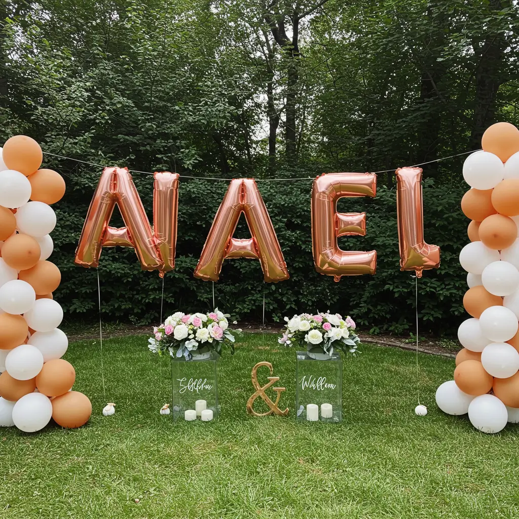 Personalized Name Balloons
