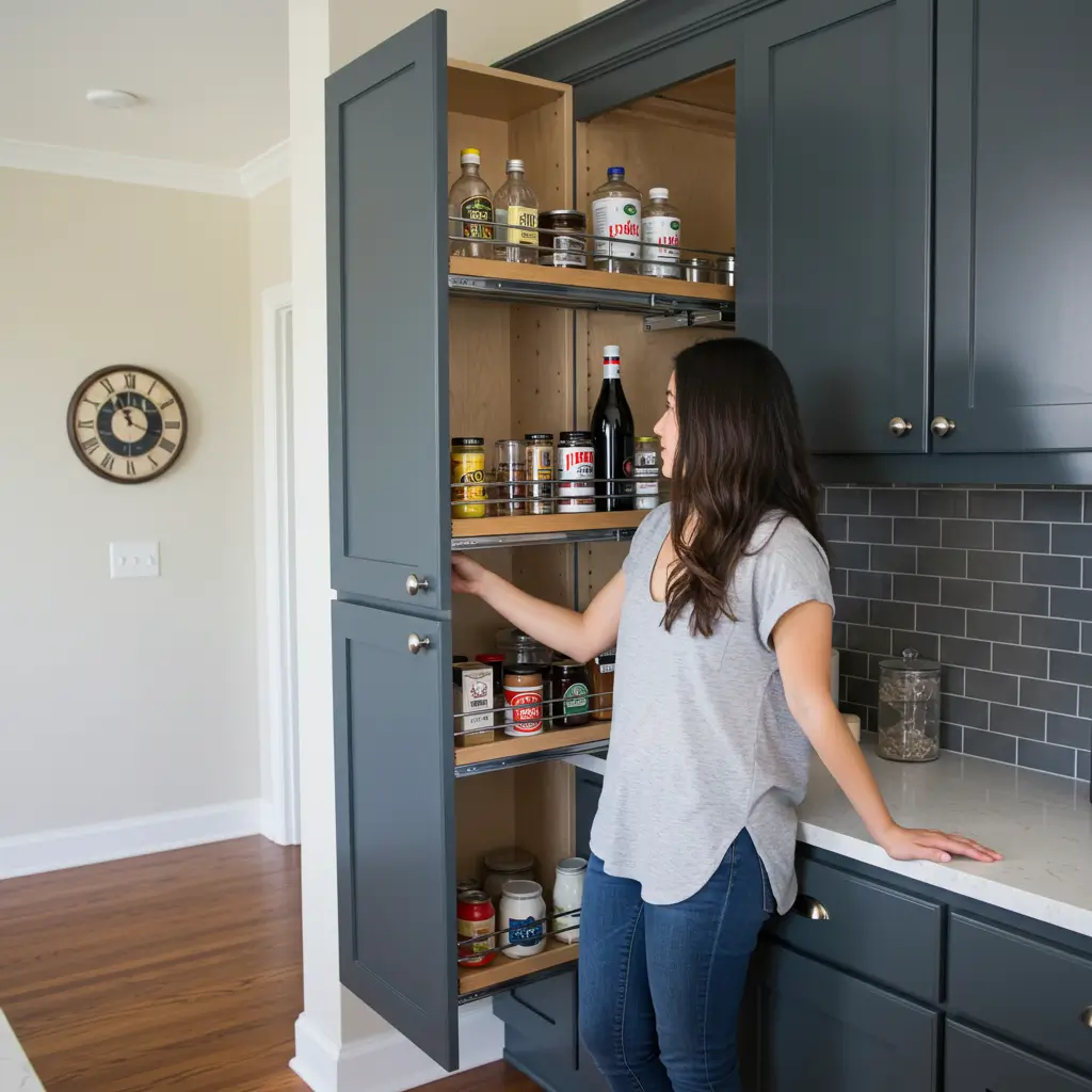 Pull-Down Shelves