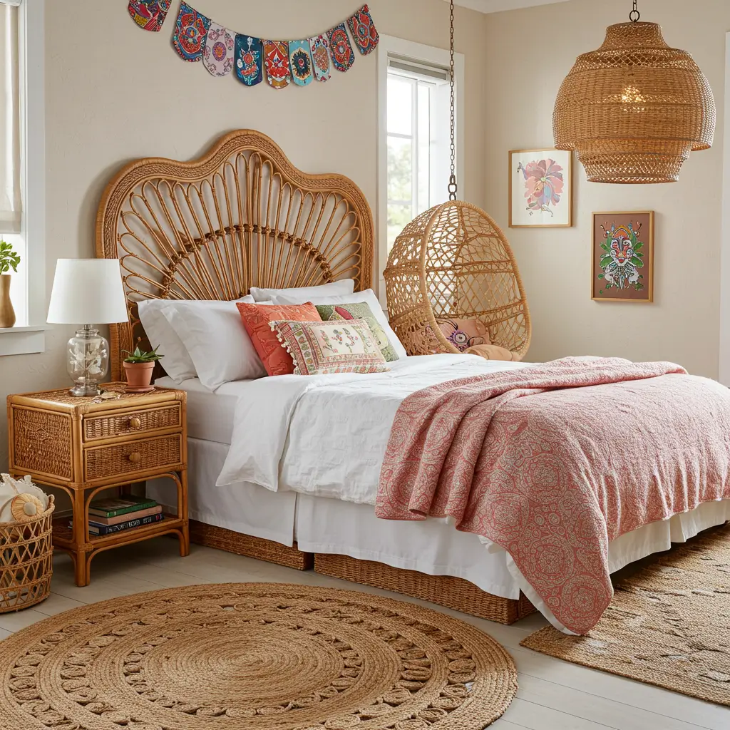 Rattan Furniture and Woven Accents
