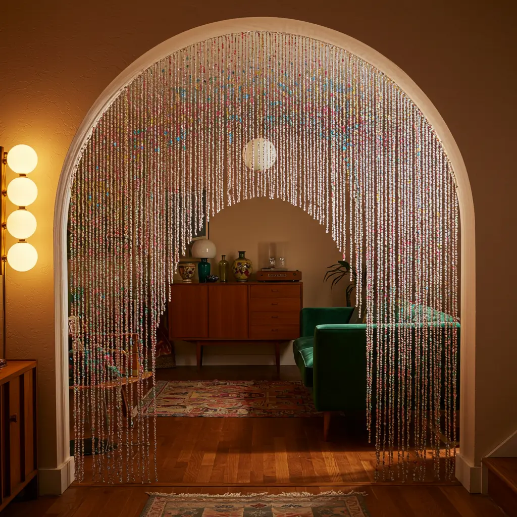 Retro Beaded Curtains