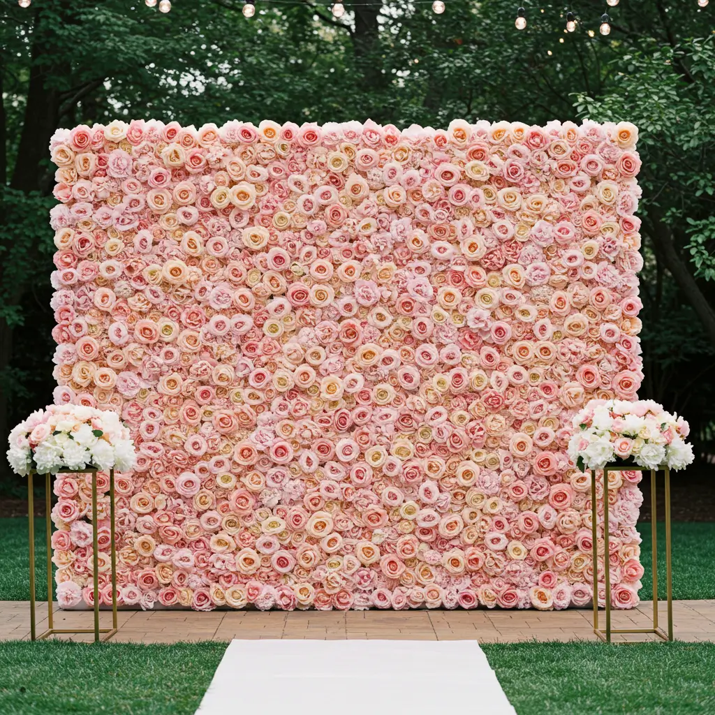 Rose Wall Backdrop
