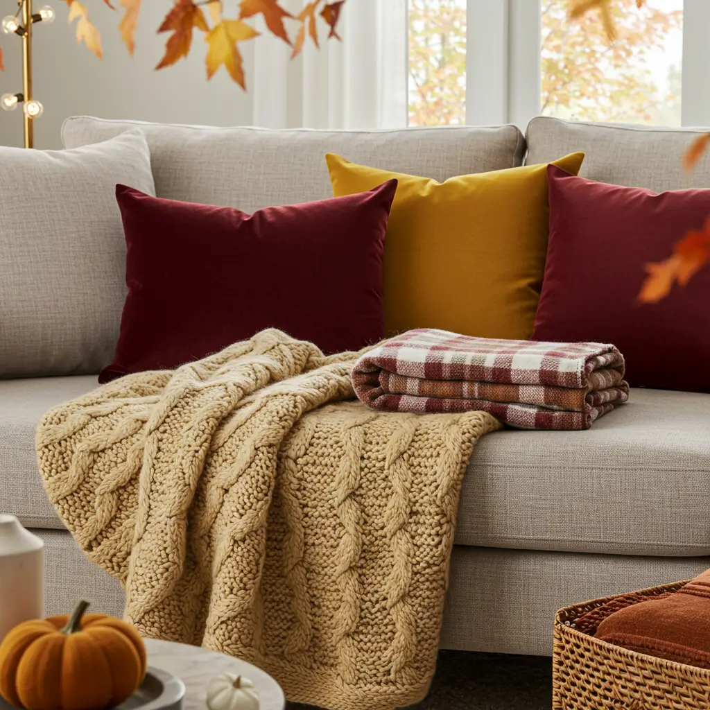 Set the Mood with Cozy Textiles