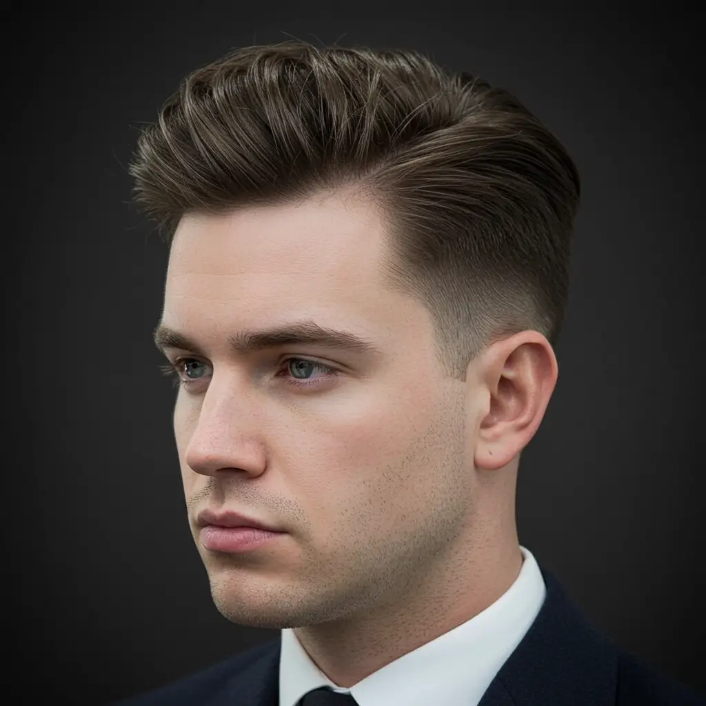Shadow Fade with Loose Quiff