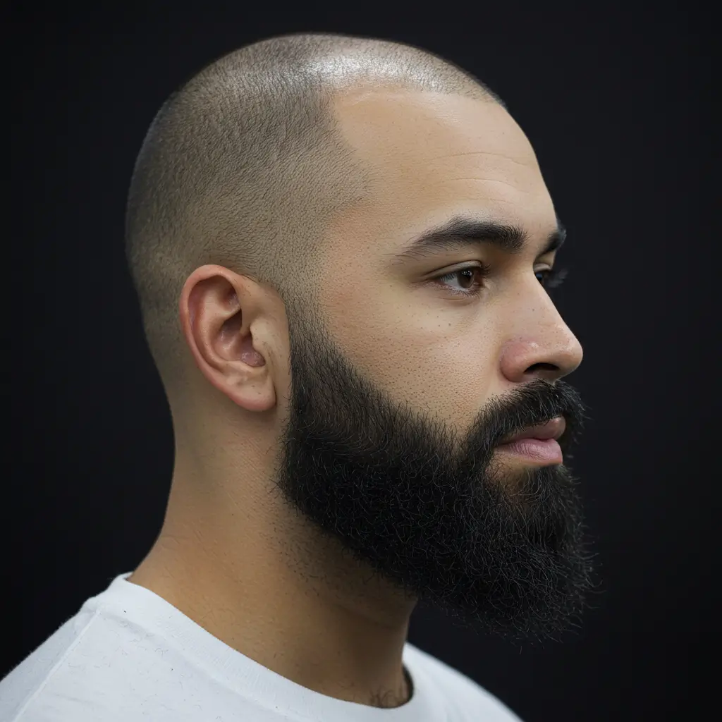 Shadow Fade with Patch Beard