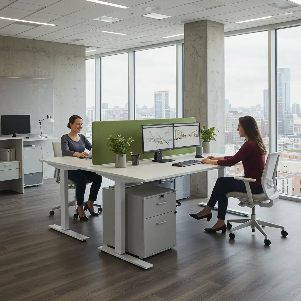 Shared Standing Desks