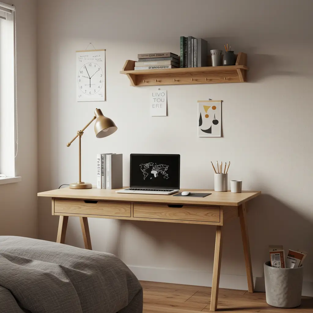 Simple Desk Setup for Focus