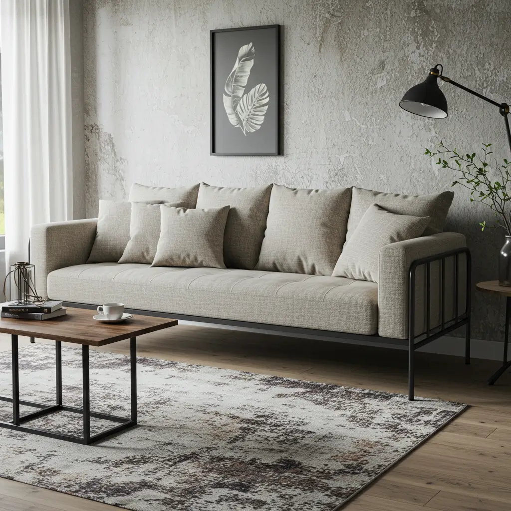 Sleeper Sofa with Reversible Chaise