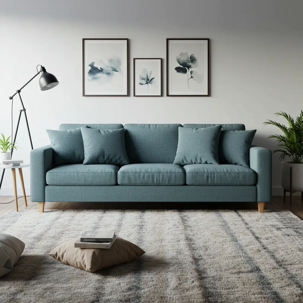 Sofa with Removable Covers for Easy Cleaning