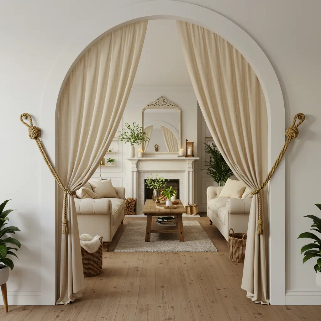 Soft Drapes = Instant Drama