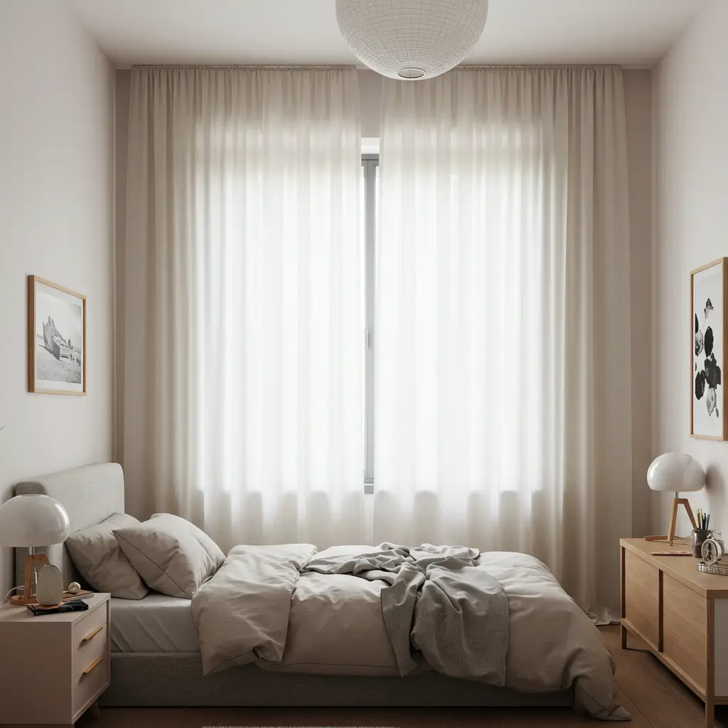 Soft Neutral Curtains