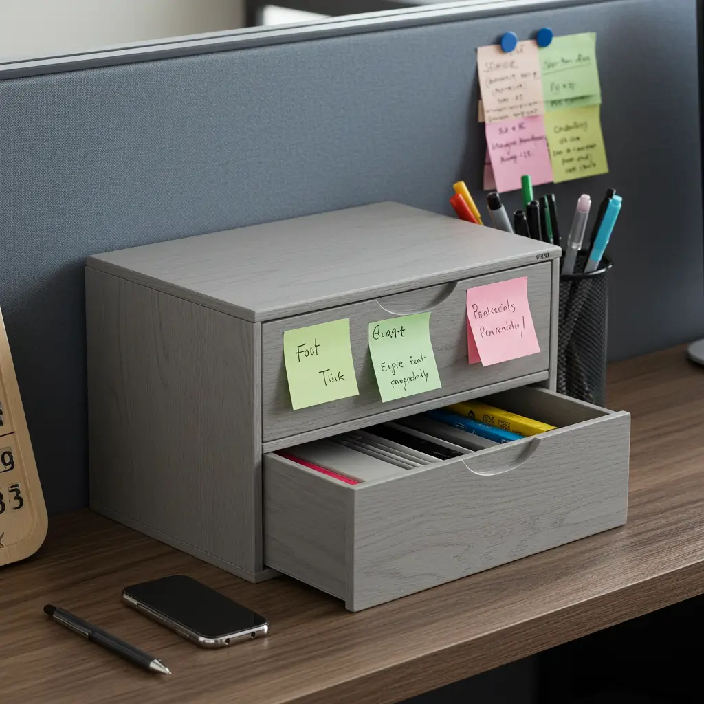 Stacked File Holders
