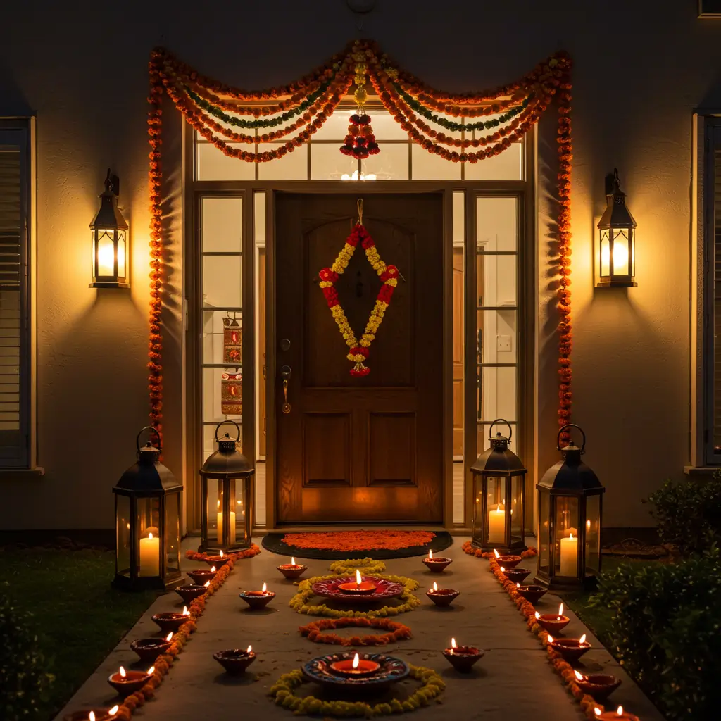 Start With the Lights Because, Well, It Is the Festival of Lights