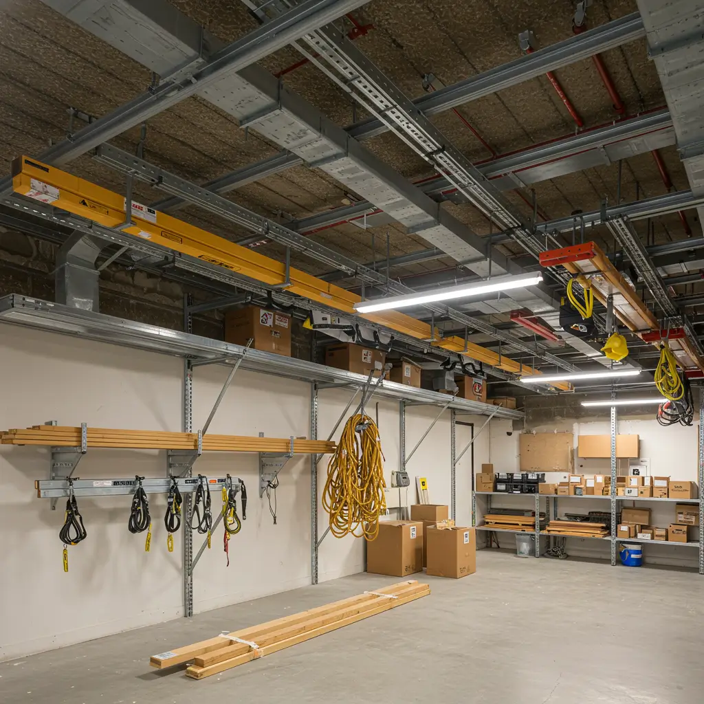 Suspended Ceiling Storage