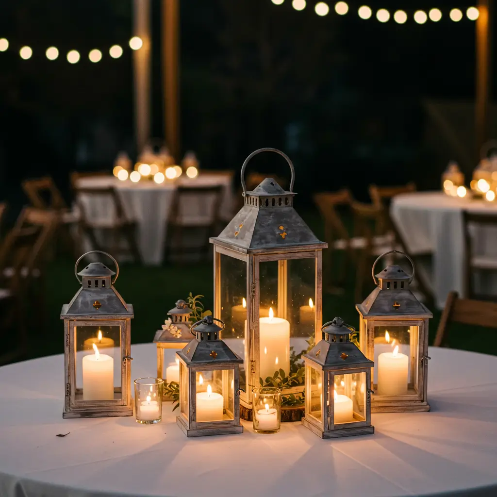 Tabletop Lantern Clusters