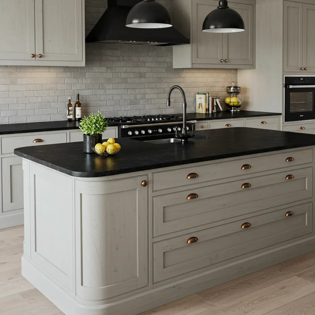 Terrazzo Countertops for a Retro Vibe